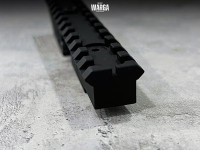 Планка Picatinny с целиком Гексагон Черный (Black)