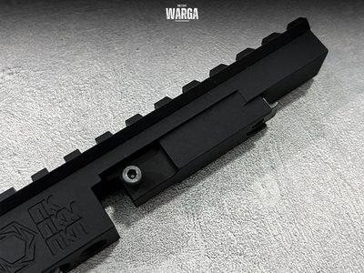 Планка Picatinny с целиком Гексагон Черный (Black)
