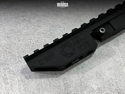 Планка Picatinny с целиком Гексагон Черный (Black)