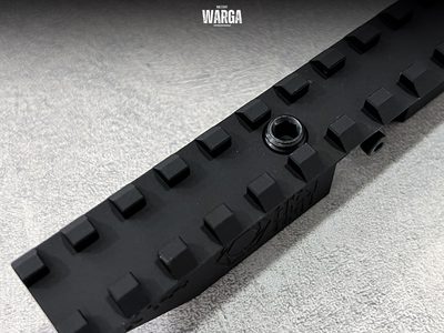 Планка Picatinny с целиком Гексагон Черный (Black)
