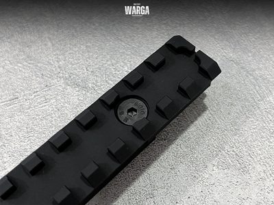 Планка Picatinny с целиком Гексагон Черный (Black)