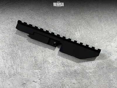 Планка Picatinny с целиком Гексагон Черный (Black)