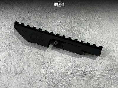 Планка Picatinny с целиком Гексагон Черный (Black)