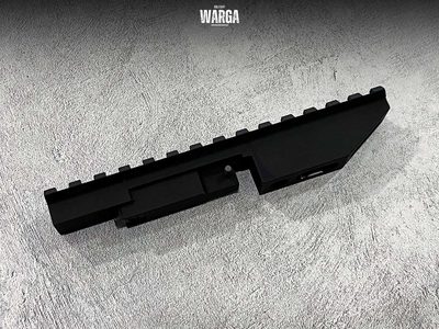 Комплект Планка Picatinny и Цевье Гексагон Черный (Black)