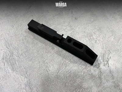Комплект Планка Picatinny и Цевье Гексагон Черный (Black)