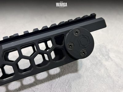 Комплект Планка Picatinny и Цевье Гексагон Черный (Black)