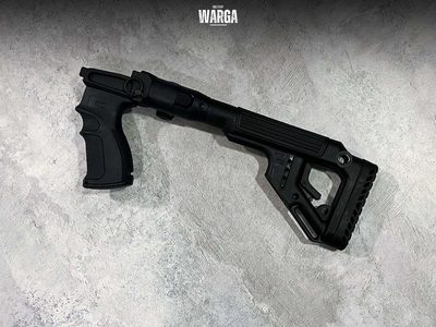 Комплект складывающегося приклада для СВД Fab Defense Черный (Black)