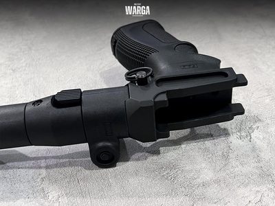 Комплект складывающегося приклада для СВД Fab Defense Черный (Black)
