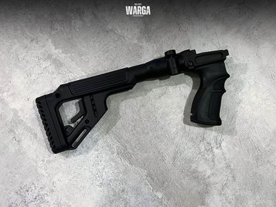 Комплект складывающегося приклада для СВД Fab Defense Черный (Black)