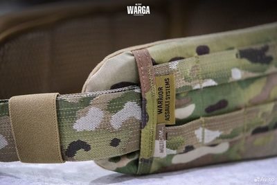 Тактический пояс Warrior Frag Belt под баллистику Мультикам (Multicam)