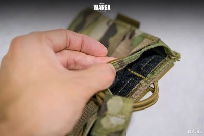Подсумок для магазина ак двойной Warrior Assault Мультикам (Multicam)