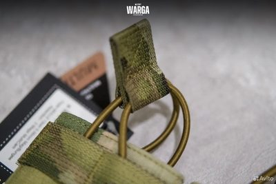 Подсумок для магазина ак тройной Warrior Assault Мультикам (Multicam)