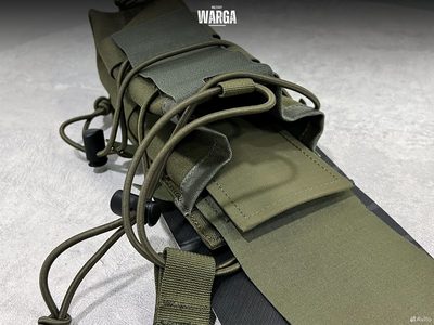 Подсумок для магазина ак Tasmanian Tiger DBL MK2 Олива (Olive)