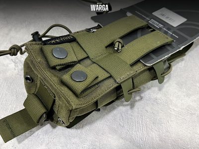 Подсумок для магазина ак Tasmanian Tiger DBL MK2 Олива (Olive)