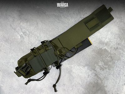 Подсумок для магазина ак Tasmanian Tiger DBL MK2 Олива (Olive)