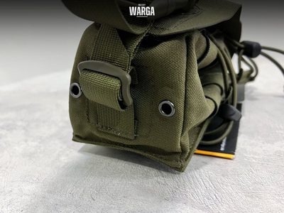 Подсумок для магазина ак Tasmanian Tiger DBL MK2 Олива (Olive)