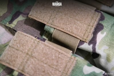 Подсумок для магазина ак тройной Warrior Assault мультикам (multicam)