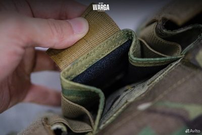 Подсумок для магазина ак тройной Warrior Assault мультикам (multicam)