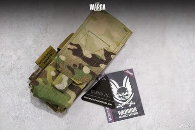 Подсумок для магазина ак закрытый Warrior Assault мультикам (multicam)