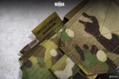 Подсумок для магазина ак закрытый Warrior Assault мультикам (multicam)