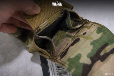 Подсумок для магазина ак закрытый Warrior Assault мультикам (multicam)