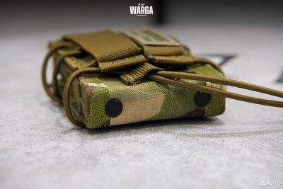 Подсумок для магазина ак одиночный Warrior Assault Мультикам (Multicam)