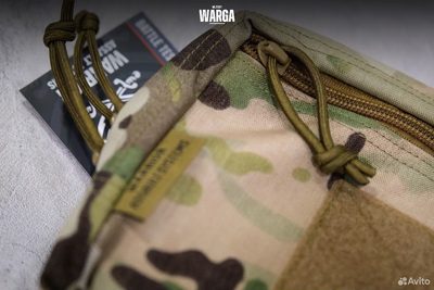 Тройной подсумок для ак Warrior Triple Snap Mag Multicam (Мультикам)
