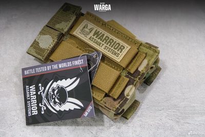Двойной пистолетный подсумок Warrior Assault Мультикам (Multicam)
