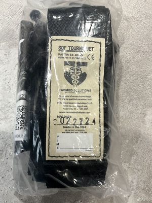 Жгут турникет Sof Tourniquet Gen. 5 Черный (Black)