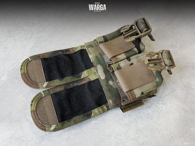 Двойной гранатный подсумок WAS Double Frag Pouch Мультикам (multicam)