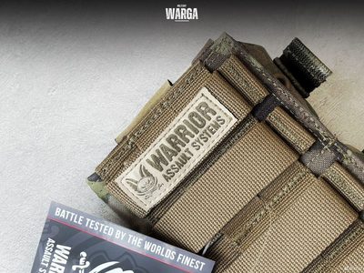 Двойной гранатный подсумок WAS Double Frag Pouch Мультикам (multicam)