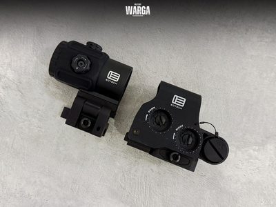 Коллиматорный прицел с магнифером Eotech HHS VI Черный (Black)