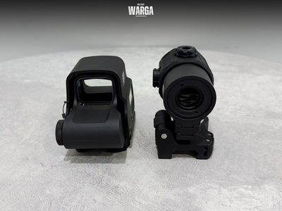 Коллиматорный прицел с магнифером Eotech HHS VI Черный (Black)