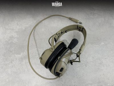 Активные наушники Ops-Core AMP Single DL Тан (Tan 499)