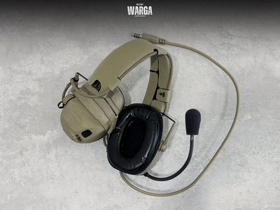 Активные наушники Ops-Core AMP Single DL Тан (Tan 499)