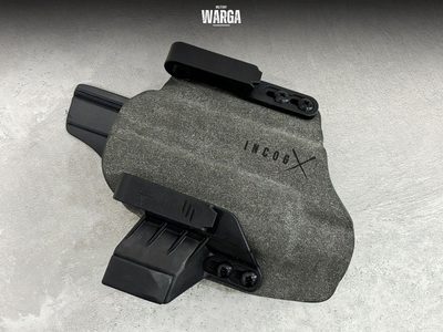 Кобура Safariland Incog X Glock 19/17 Large Light Черный (Black)/ Gray Suede