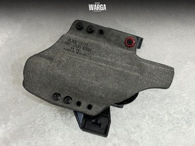 Кобура Safariland Incog X Glock 19/17 Large Light Черный (Black)/ Gray Suede