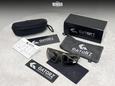 Баллистические очки Gatorz Marauder Milspec OD Green w/Black Matte Logo