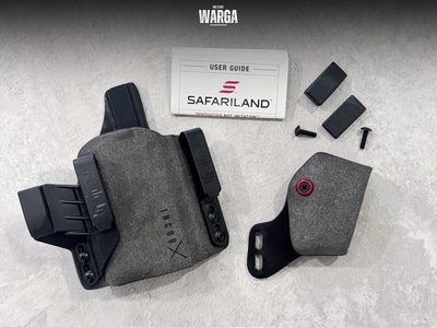 Кобура Safariland Incog X Glock 17/19 Mag Caddy Черный (Black) / Gray Suede