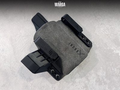 Кобура Safariland Incog X Glock 17/19 Mag Caddy Черный (Black) / Gray Suede