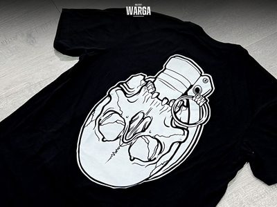 Футболка Cleared Hot Skelly Frag - Black Tee Черный (Black)