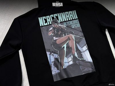 Толстовка Mercennarii Valkyrie Night Черный (Black)
