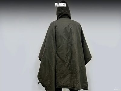 Тактическое пончо Helikon-Tex Swagman Roll Олива (Taiga green)