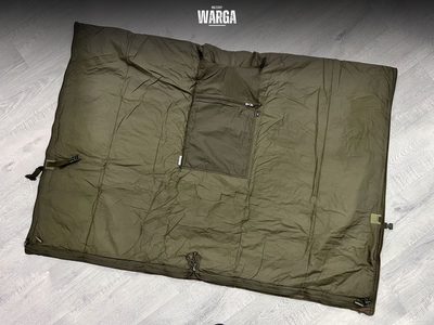 Тактическое пончо Helikon-Tex Swagman Roll Олива (Taiga green)