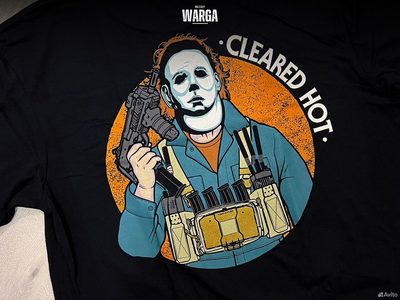 Футболка Cleared Hot Myers Черный (Black)