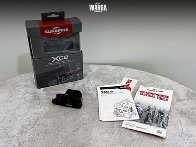 Тактический фонарь c лцу SureFire XC2-B Черный (Black)