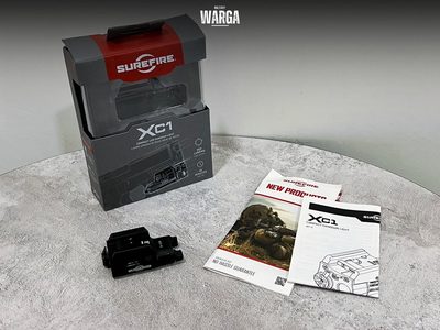 Тактический фонарь SureFire XC1-C Черный (Black)