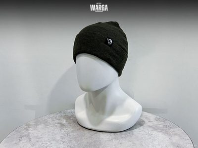 Шапка зимняя Spiritus Systems Alpha Wolf Beanie Олива (Olive Drab)