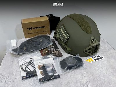 Баллистический шлем Team Wendy Exfil Ballistic Олива (Ranger Green)