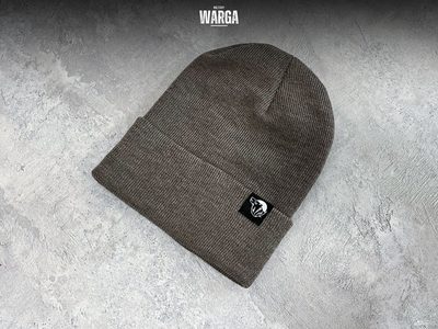 Шапка зимняя Spiritus Systems Alpha Wolf Beanie Серый